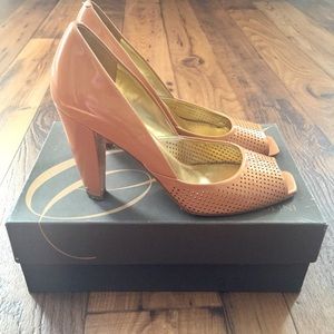 Enzo Angiolini Peep Toe Pump